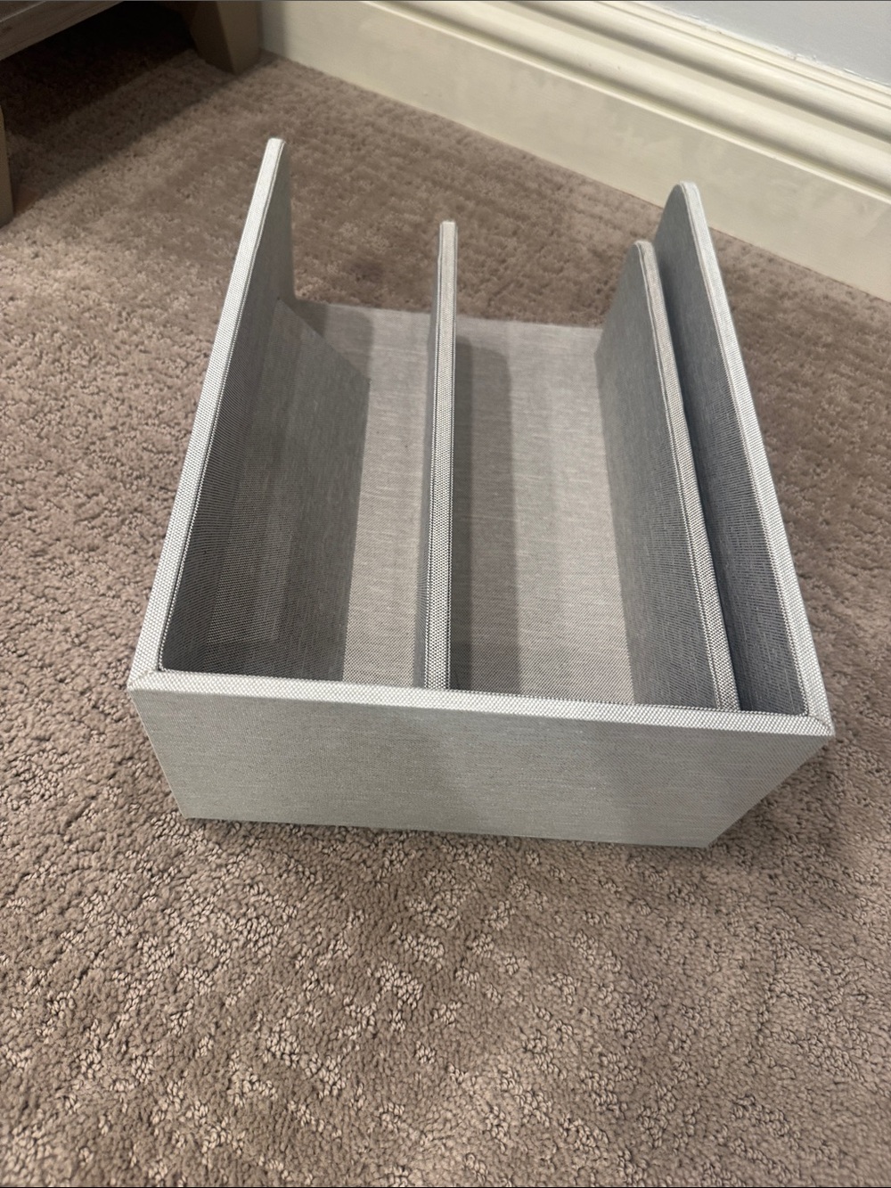 Caraway Pot/Pan & Lid Organizer - NEW, gray fabric - Picture 5 of 6